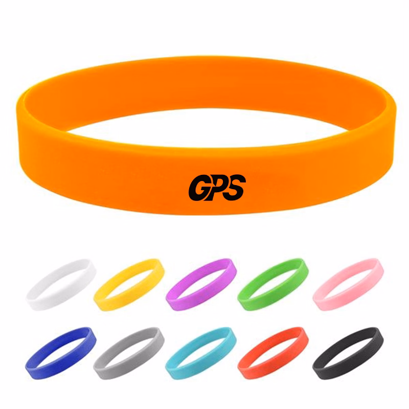 1/2" Width Silicone Wristband