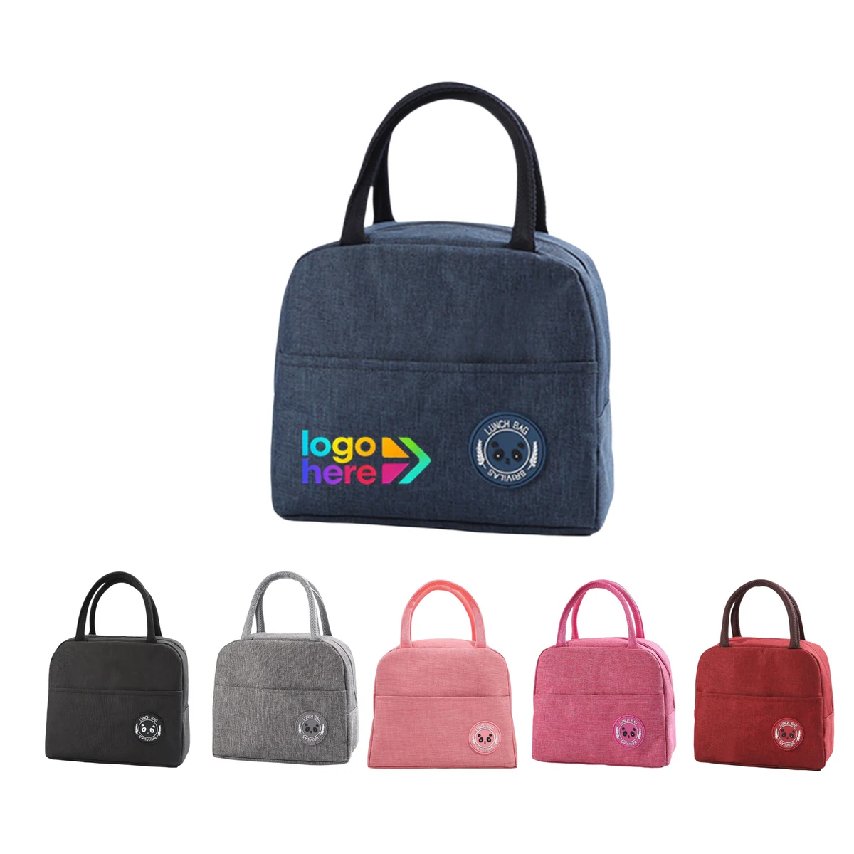 Handheld Aluminum Foil Lunch Cooler Bag 1