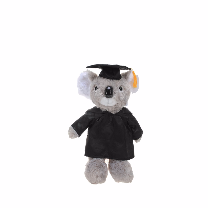 Soft Plush Koala in Graduation Cap & Gown Stuffed Animal