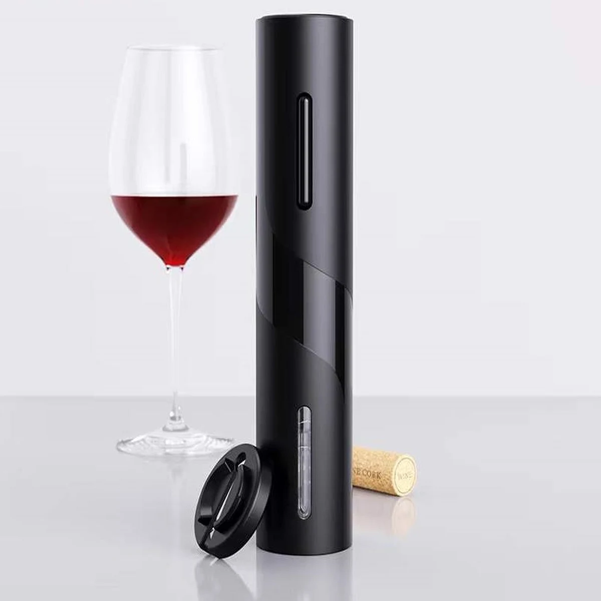 Battery Operated Wine Opener with Foil Cutter 1
