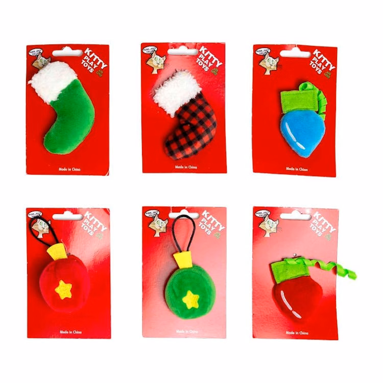 Christmas Cat Toys - Assorted