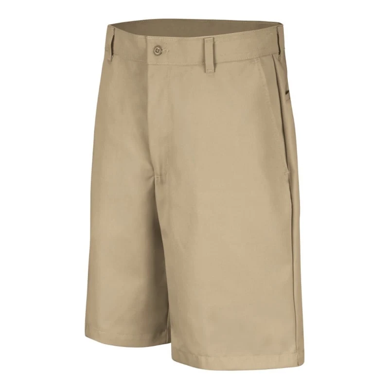Red Kap Men's Extended Sizes Cotton Casual Plain Front Shorts - PC26EXT 1