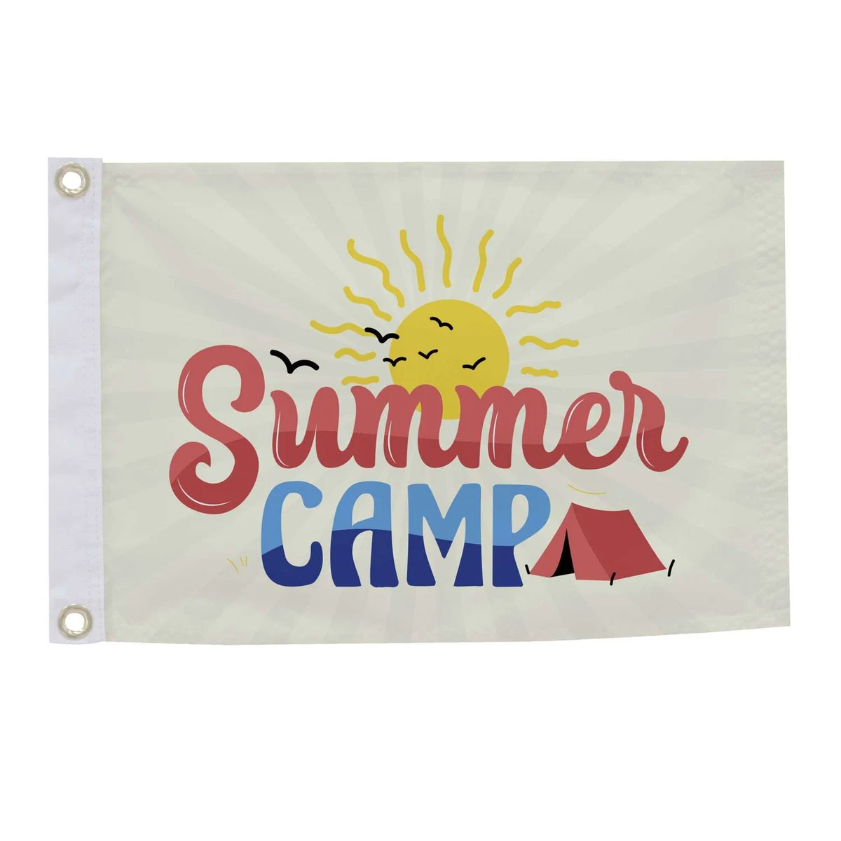 12" x 18" Polyester Flag Single-Sided 1