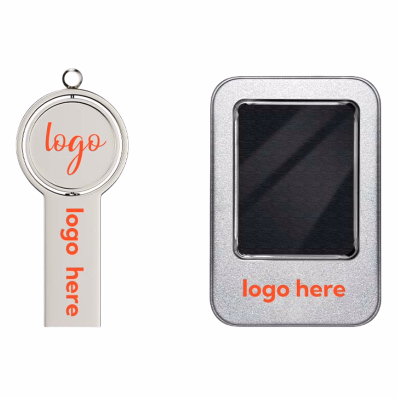 Corporate Branding USB-360?? Rotating,Silk Print Logo,Bulk Discounts