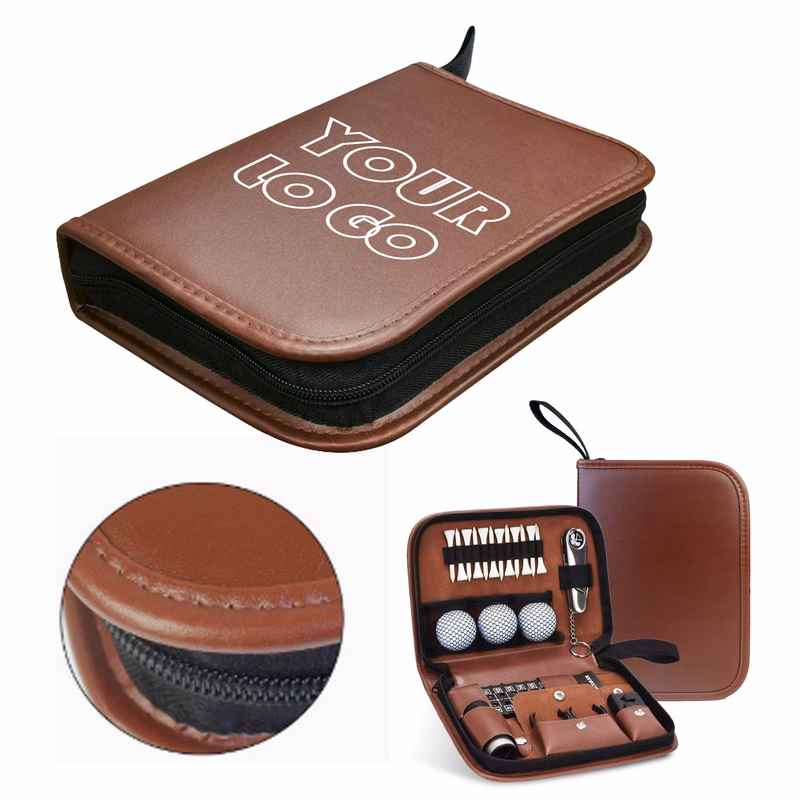 Portable Pu Golf Tool Kit Pouch