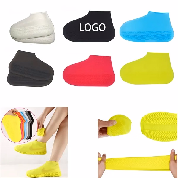 Custom Waterproof Silicone Shoe Covers — Non-Slip Outdoor Protection Giveaway