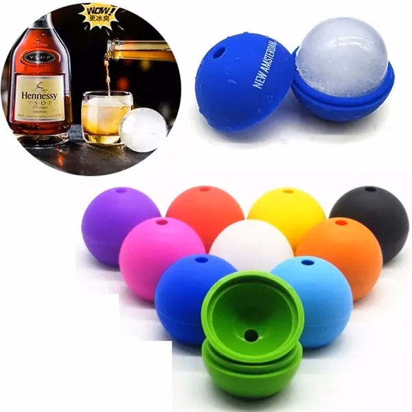 Custom Silicone Large Ice Ball Mold — Keep Drinks Cold Without Dilution