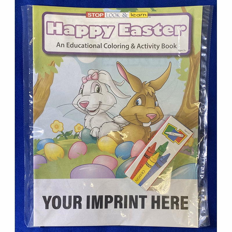 COLORING SET - Happy Easter Coloring Book Fun Pack