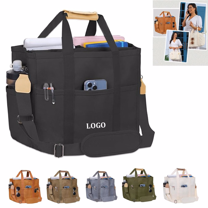 Multifunctional Canvas Tote Bag