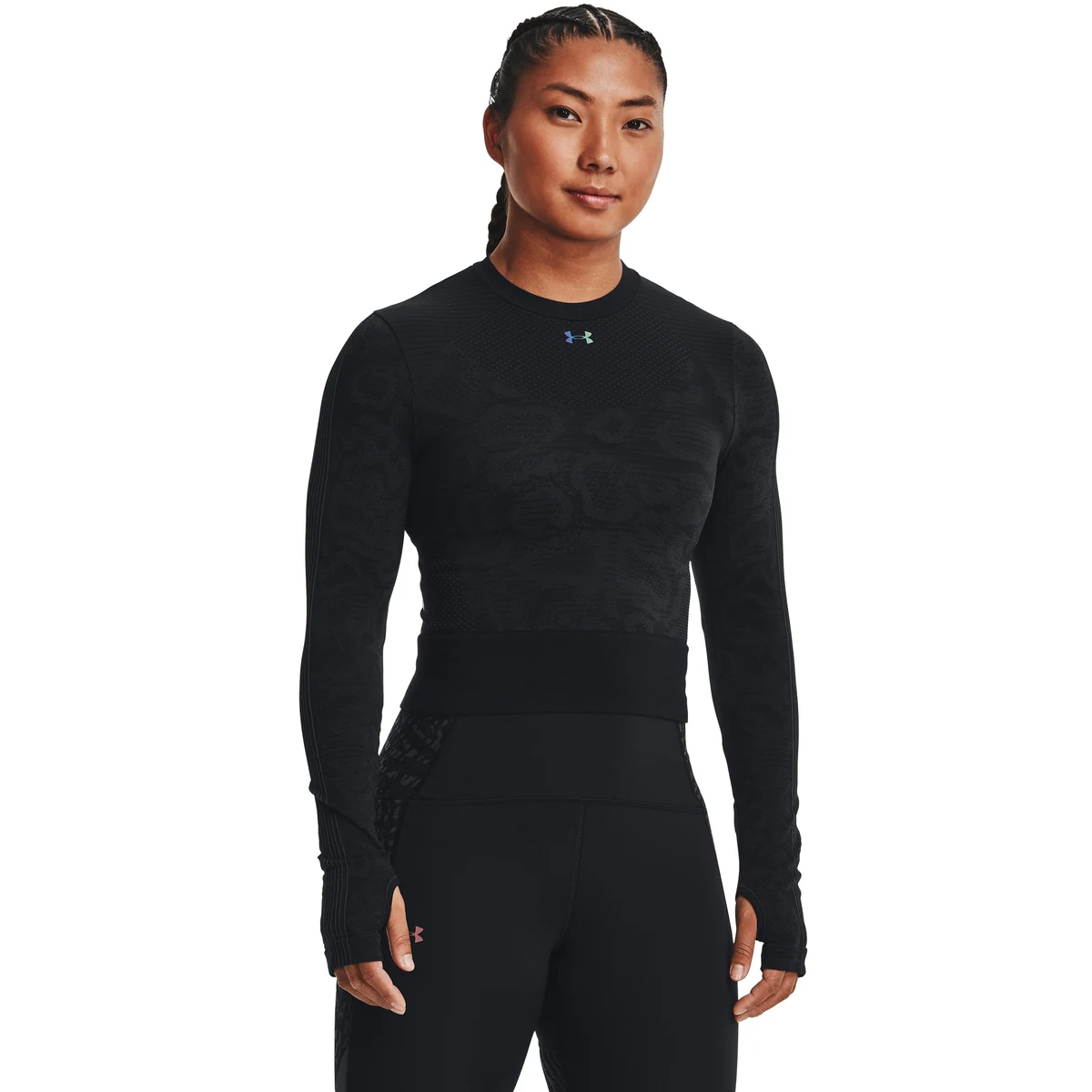 UA RUSH HeatGear Seamless Women's Long Sleeve 1