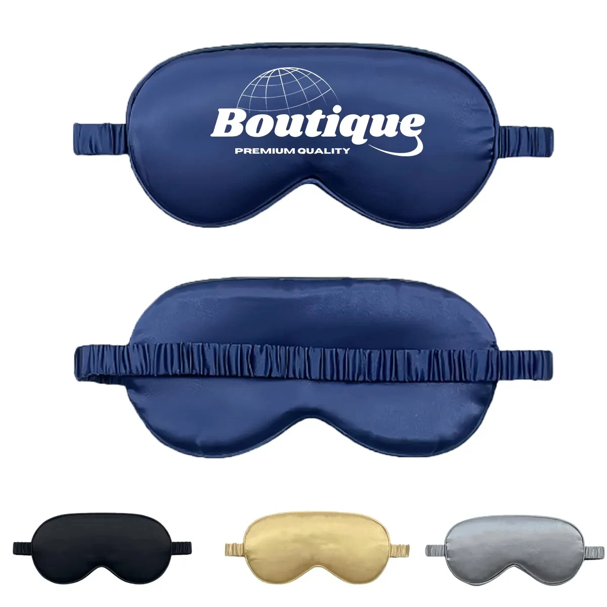 Silk Sleep Eye Mask Elastic Material For Home Offices Train 1