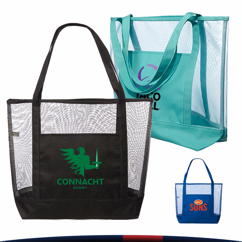 Jolie Mesh Beach Bag