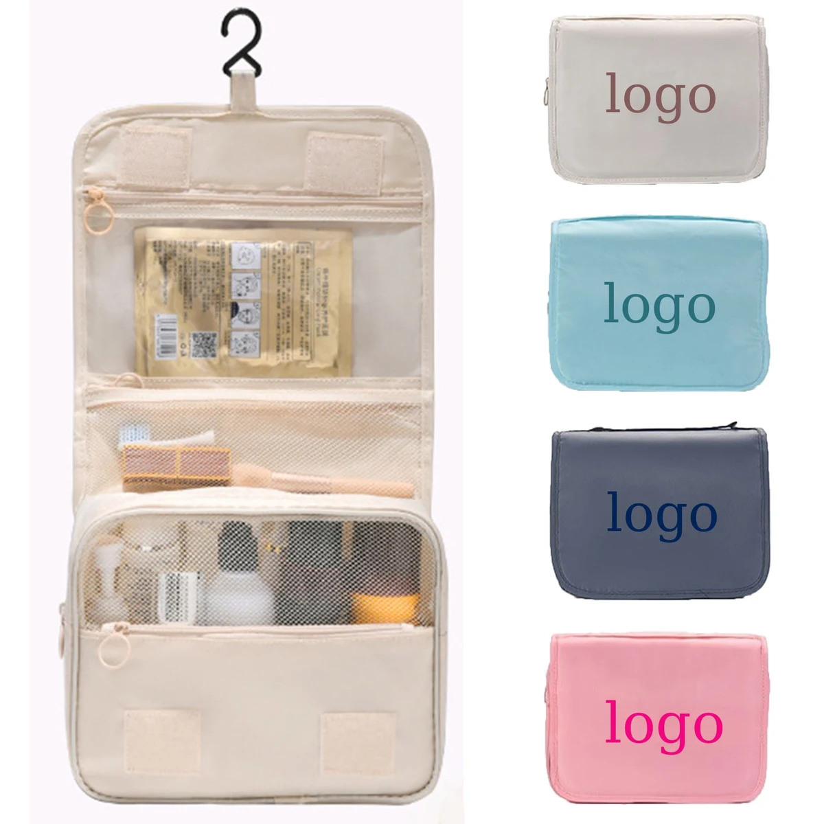 Portable Hand-Held Makeup Storage Bag 1