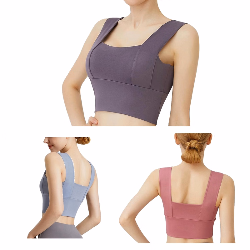 Women's Padded Sports Yoga Bra for Workout Running Fitness