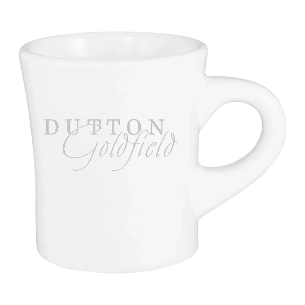 5.5oz. Tahoe Mini Diner Mug, custom mug with logo imprint 1