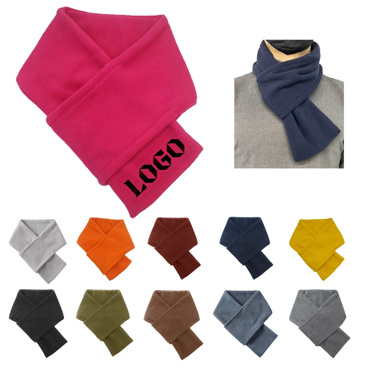 Winter Warm Fleece Neck Gaiter 1