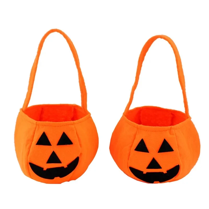 Halloween Pumpkin Handbag, custom tote bag with logo imprint 1