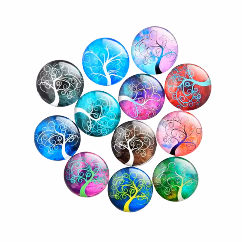 Customized Glass Fridge Magnet