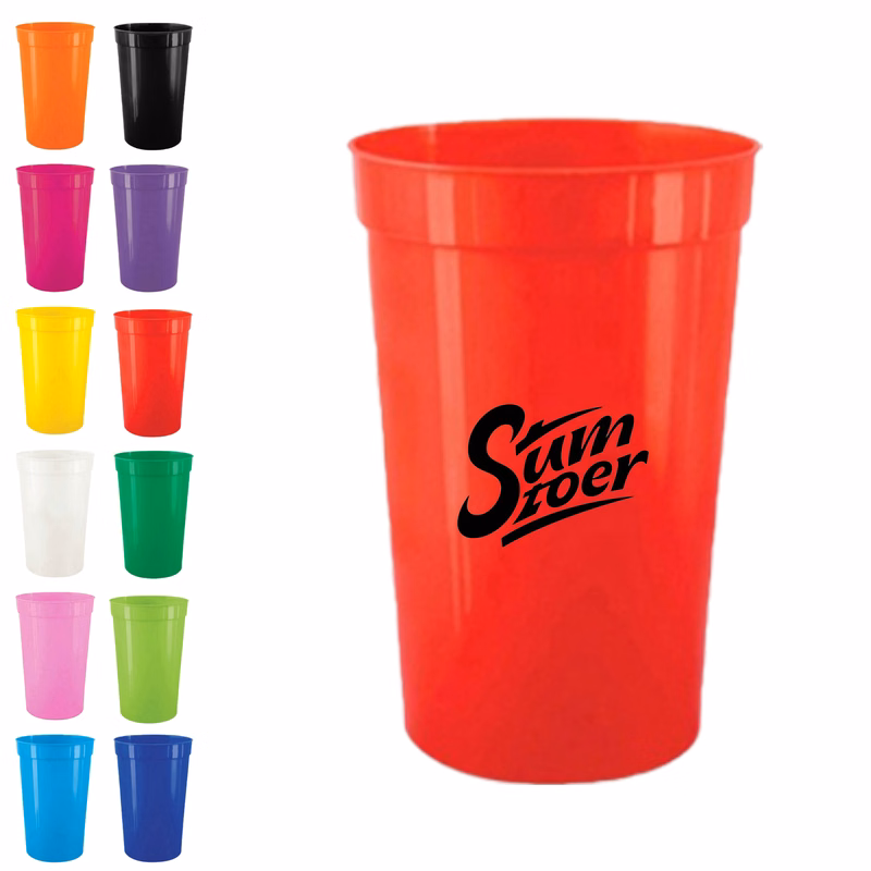 16oz Stadium Cup MOQ 50