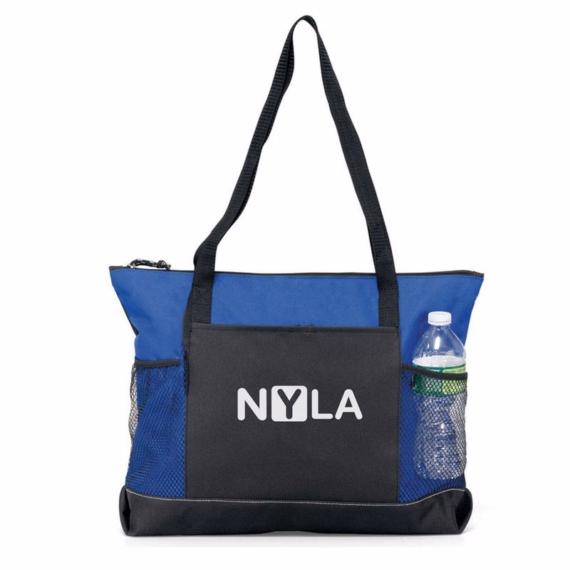 Oxford Zippered Tote Bag