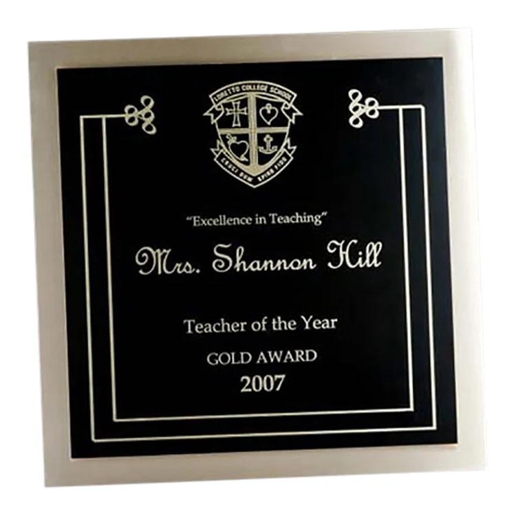 Engraved Aluminum Signage 1