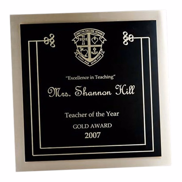 Engraved Aluminum Signage
