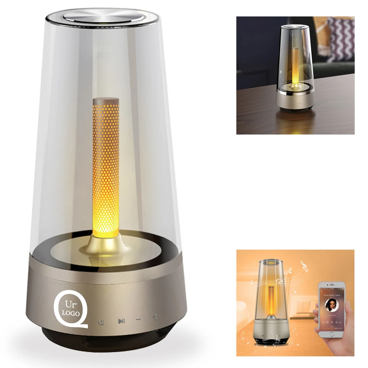 Bluetooth Audio Candle Light 1