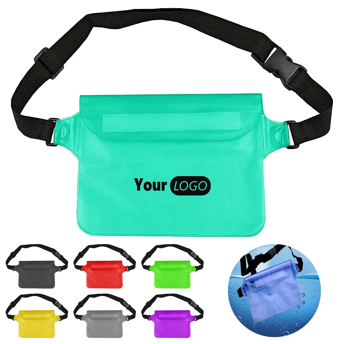 Pvc Secure Your Valuables With This Waterproof Fanny Pack 1