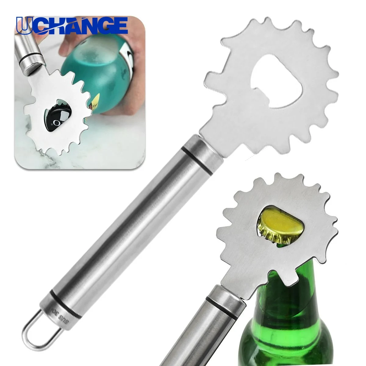 Grill Scraper and Bottle Opener Tool for BBQ 1