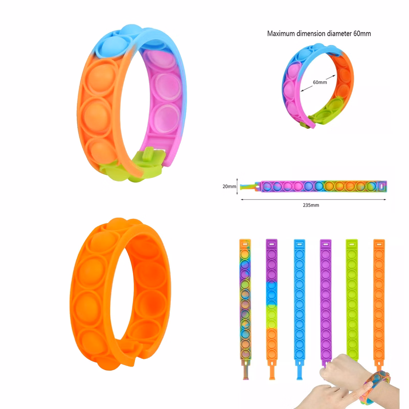 Acrylic Simple Transparent Illumination Bracelet