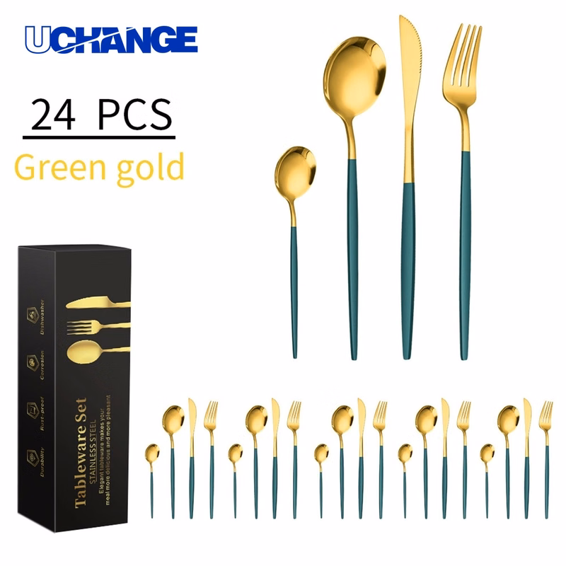 Stainless Steel Tableware Set for Dining
