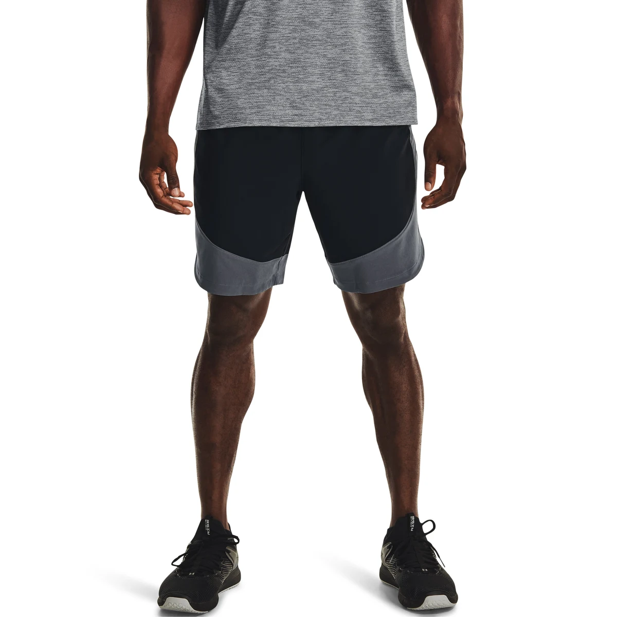 UA HIIT Woven Colorblock Men's Shorts 1