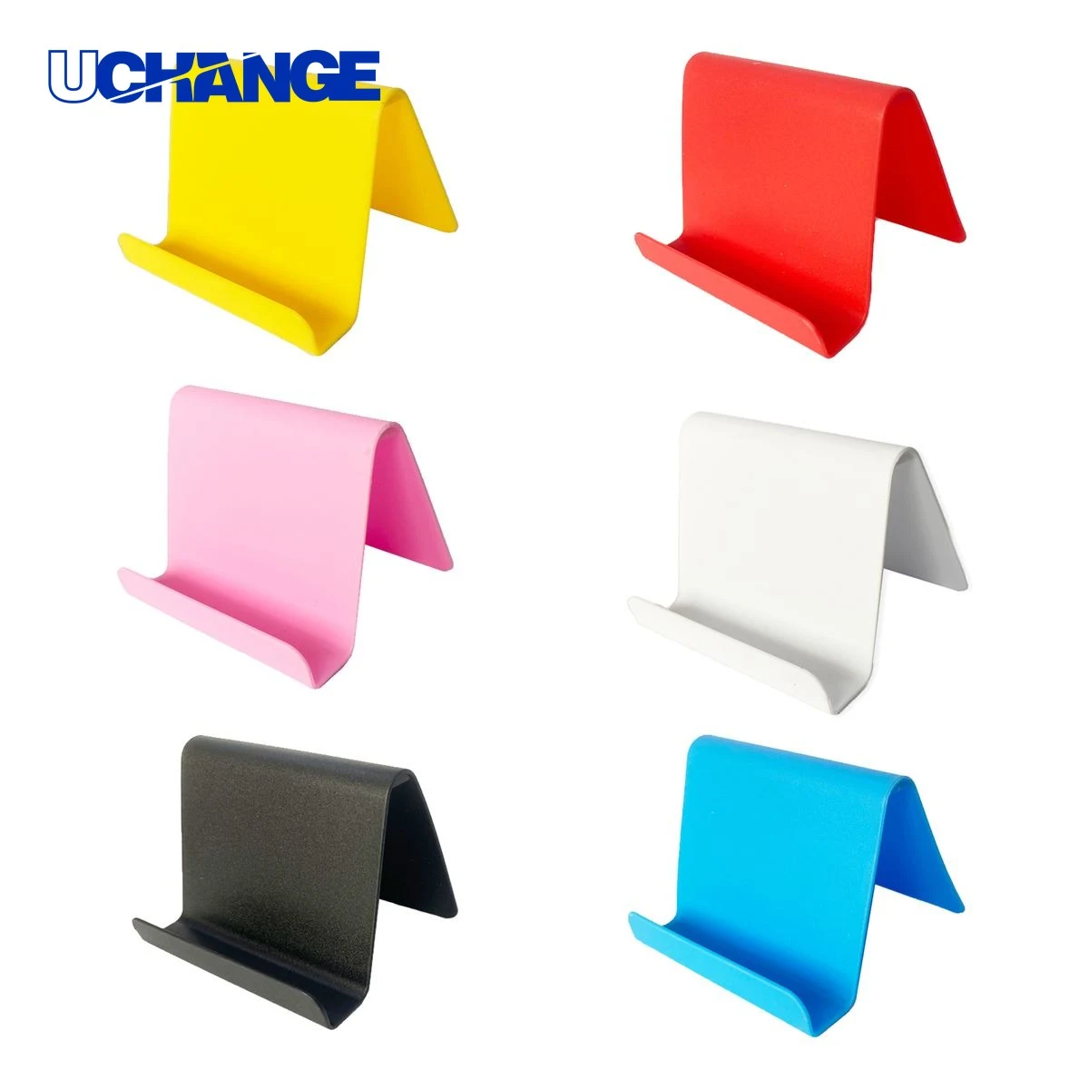 Desktop Phone Stand with Business Card Holder 1