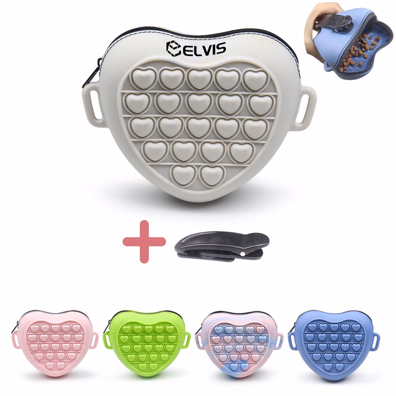 Silicone Pet Feeding Waist Bag