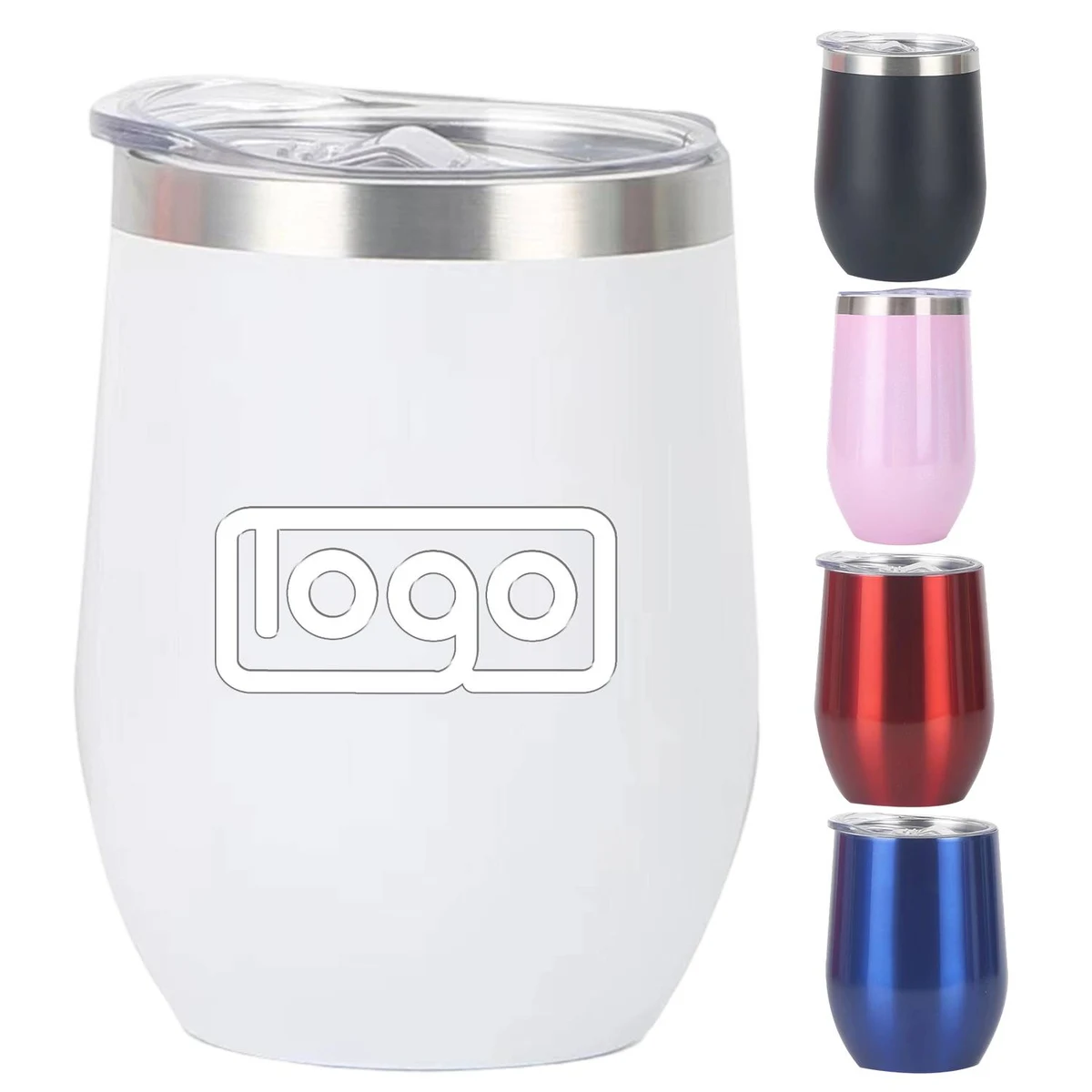 12oz Double Wall Vacuum Stainless Steel Tumbler Cup 1