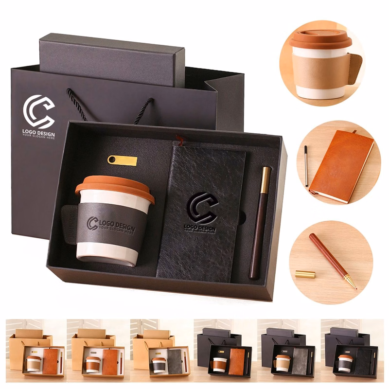 Employee Teacher Thank You Coffee Mug Notebook Gifts Set