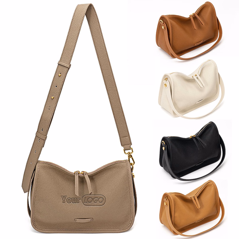 Women's Genuine Leather Crossbody Purse for Women