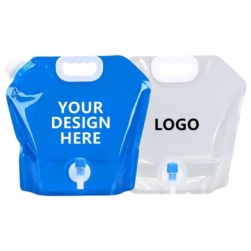 169 oz Clear Collapsible Water Pouch