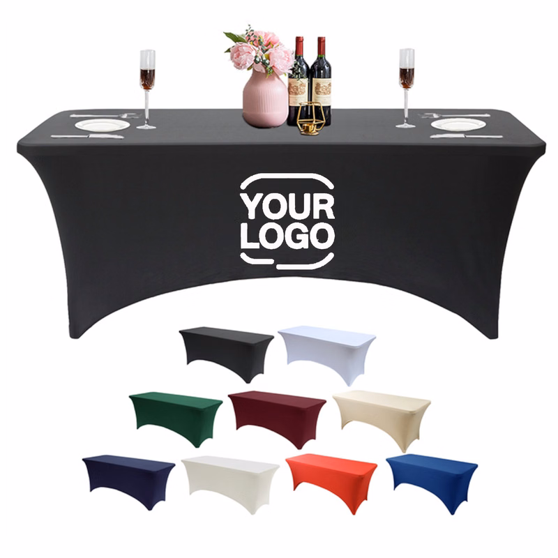 Fully Wrapped Elastic Table Cover