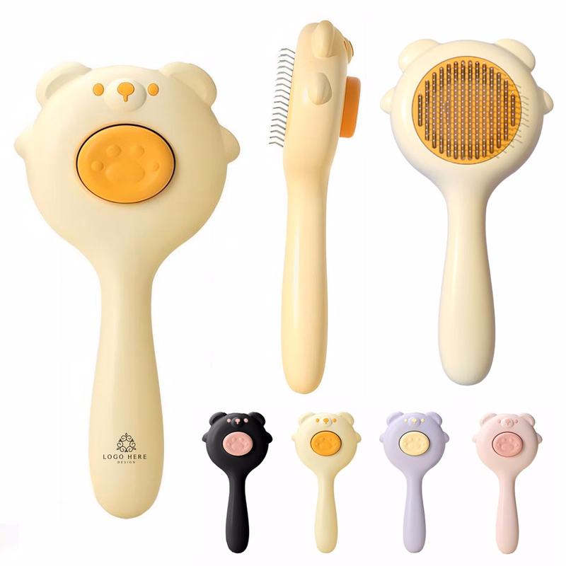 One Click Self Cleaning Pet Comb