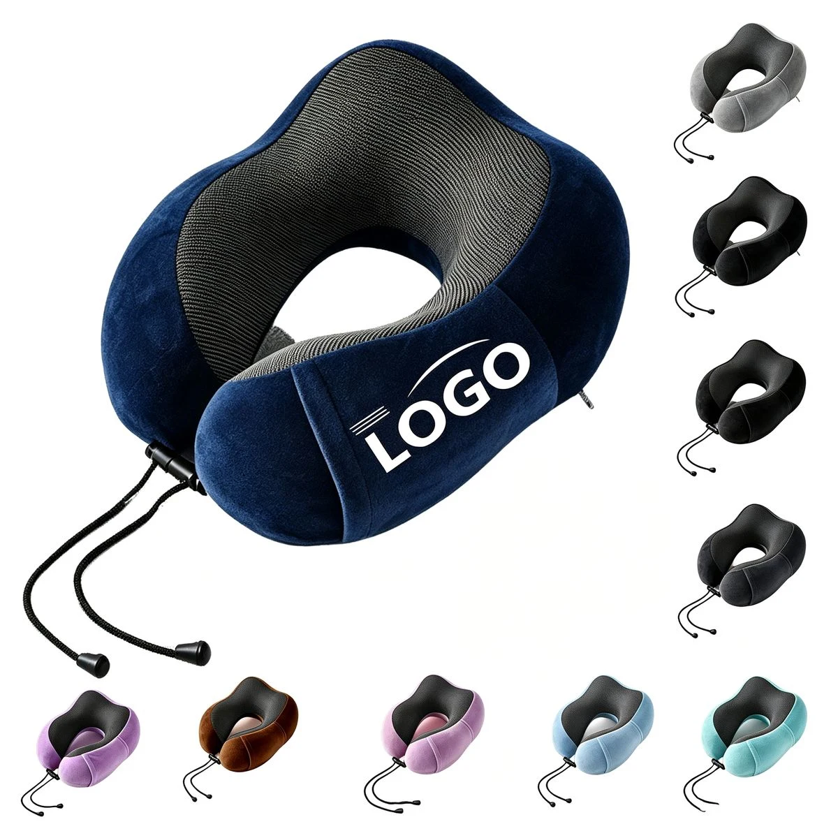 Memory Foam Travel Neck Support Pillow 1