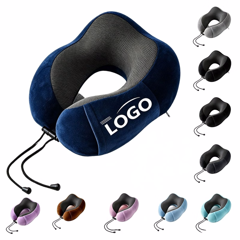 Memory Foam Travel Neck Support Pillow