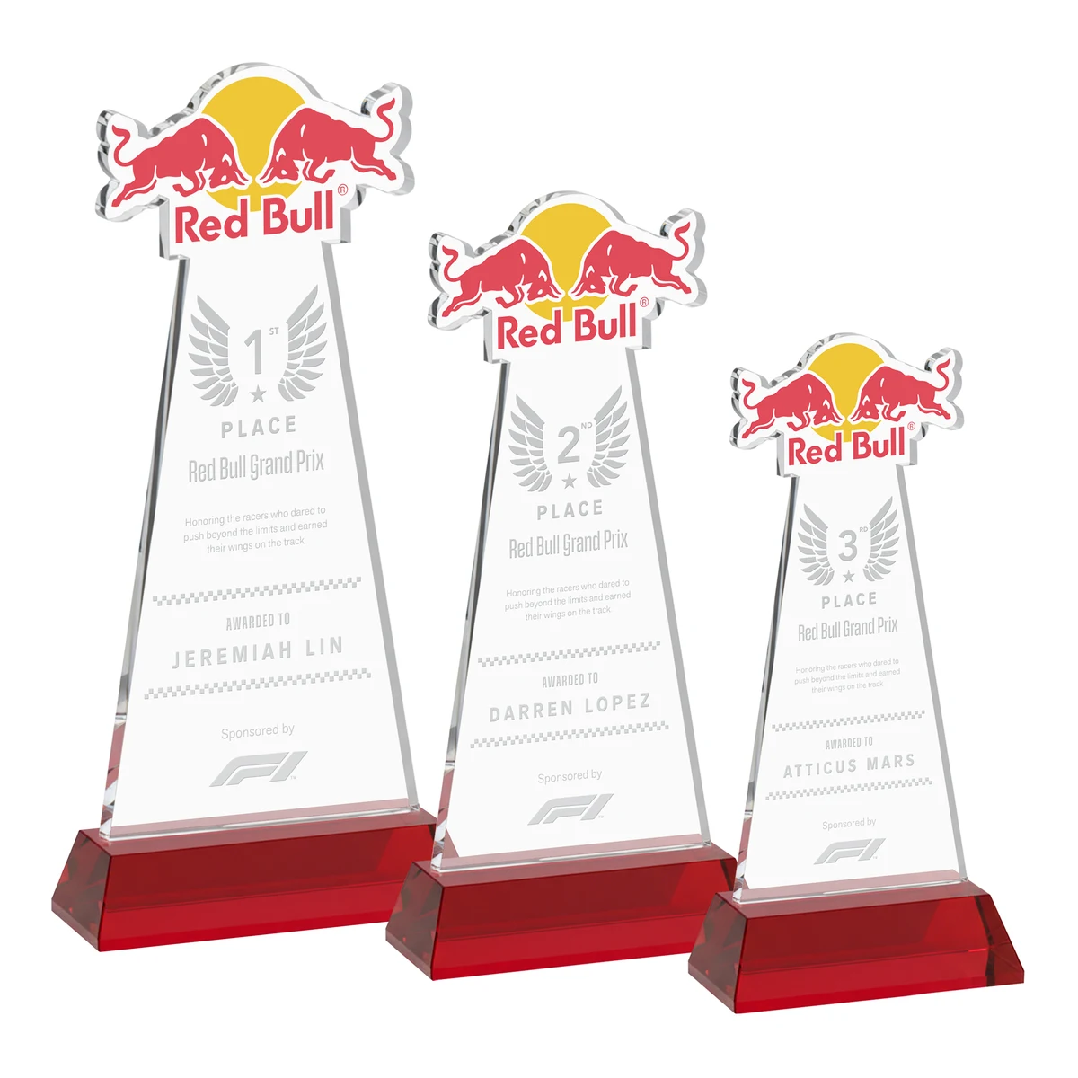 EdgeCraft Tapered Award on Hartford - Red (via Ocean) 1