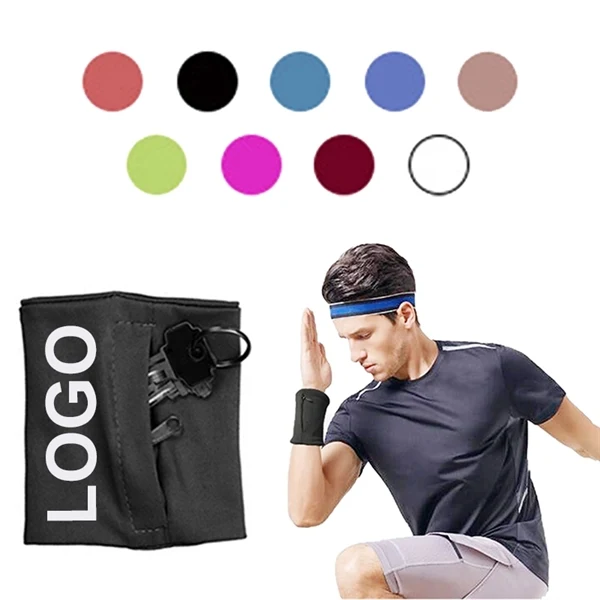 Wristbands With Zipper Pocket 1