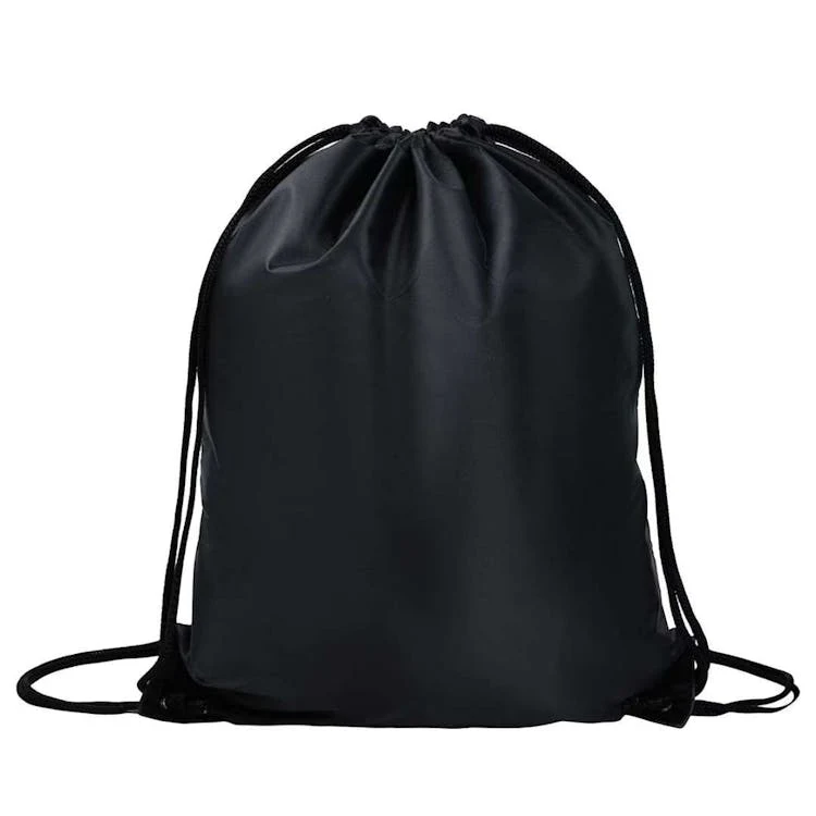Black Drawstring Bags - 17" 1
