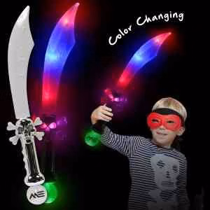 Flashing LED Pirate Sword
