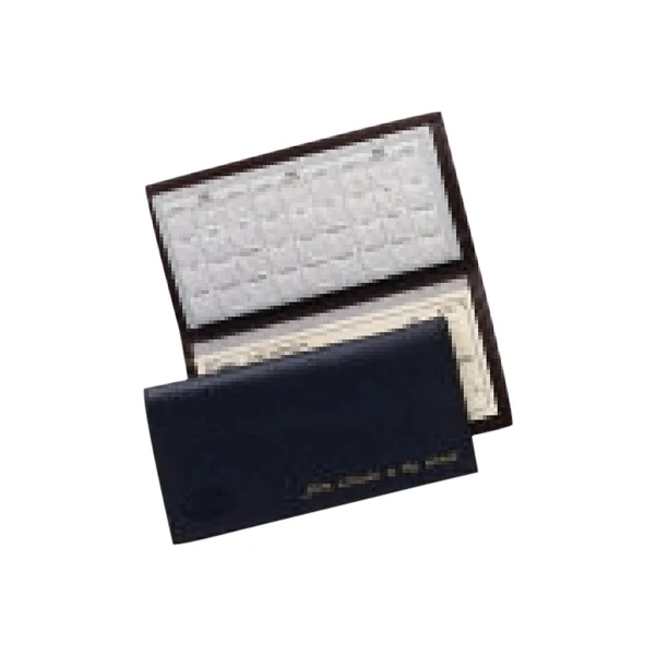 Leather Checkbook Cover 1