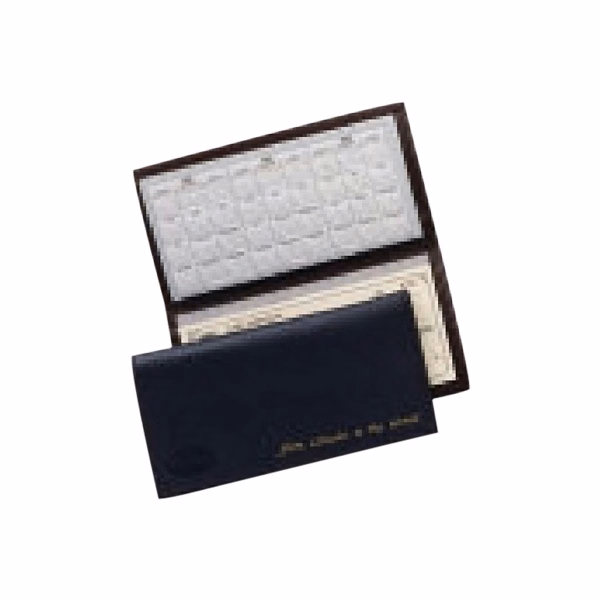 Leather Checkbook Cover