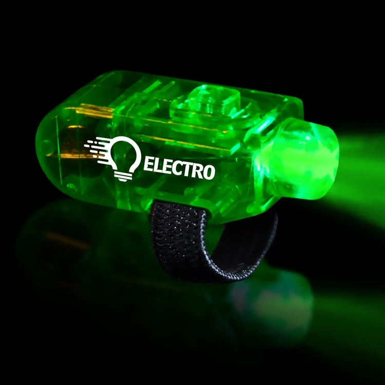 Green LED Finger Light Ring 1