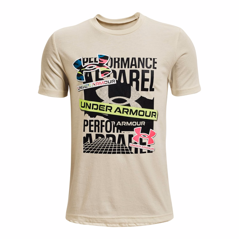 UA Multilogo Boys' Short Sleeve